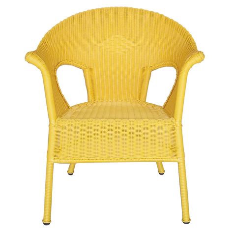 Yellow Outdoor Wicker Chair Outdoor Wicker Chairs Wicker Chair