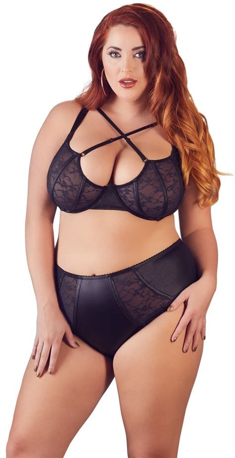 Cottelli Collection Curves BH Set Schwarz Lixx Lingerie 20