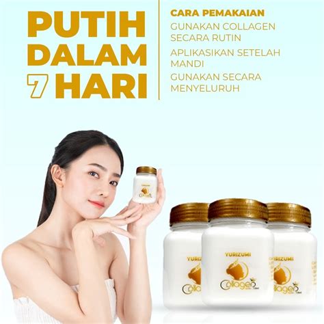 Jual Fleuri Collagen Hand Body Lotion Yurizumi Ampuh Memutihkan Kulit