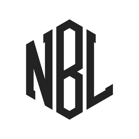 Premium Vector | NBL Logo Design Initial Letter NBL Monogram Logo using Hexagon shape