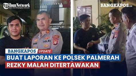 Buat Laporan Ke Polsek Palmerah Rezky Malah Ditertawakan Terima