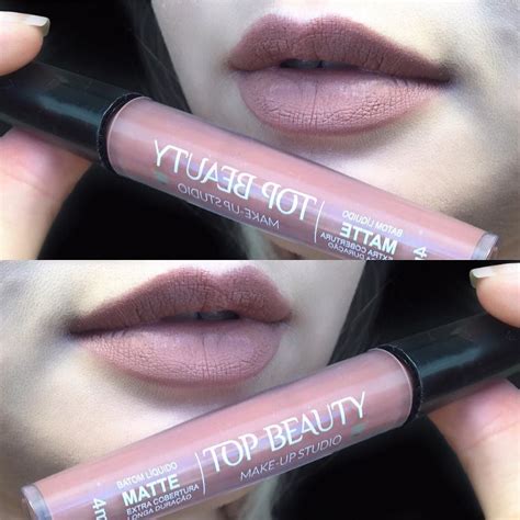 Quem ama batom nude vem chegando Batom líquido matte da