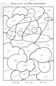 Magique Conjugaison Verbes Ce1 Exercice Coloriages Magiques Mona