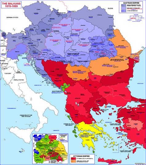 Historical and Political Maps of the Balkans. | Mapas Historicos ...