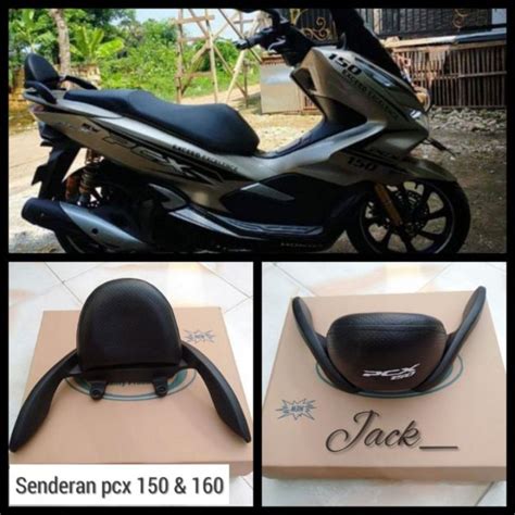 Behel Sandaran Honda Pcx Cc Pcx Cc Lazada Indonesia