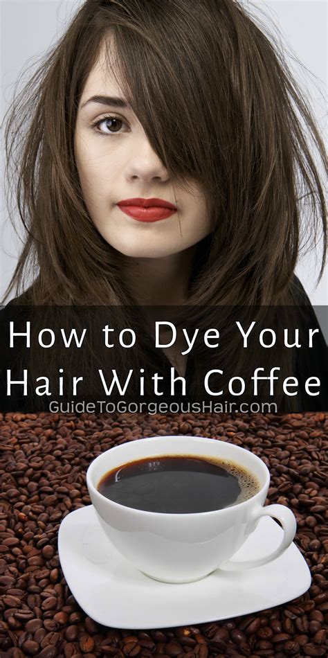 How To Dye Your Hair With Coffee Dyed Natural Hair Coffee Hair Dye