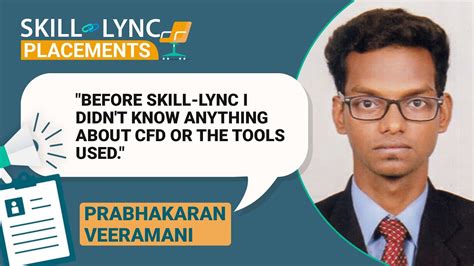 Skill Lync Placements How Prabhakaran Upgraded His Career With Our Pg