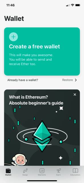 MyEtherWallet. Download and install AppStore and GooglePlay