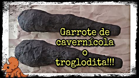 Cómo hacer garrote de cavernícola o troglodita super facíl YouTube