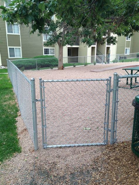 Residential Chain Link Single Swing Gate Americas Fence Store