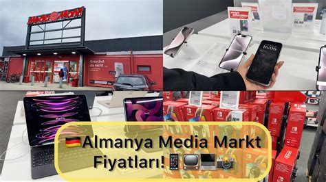 K Vlog Almanyada Media Markt G Ncel Fiyatlar Youtube