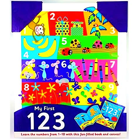 BBW My First 123 And Canvas Set ISBN 9781784408510 Shopee Malaysia