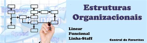 Estrutura Organizacional Linear Funcional E Linha Staff Várias Estruturas