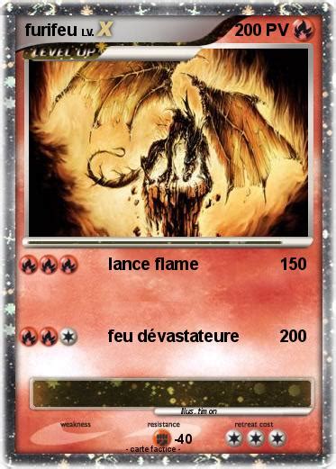 Pok Mon Furifeu Lance Flame Ma Carte Pok Mon