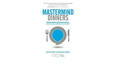 Mastermind Dinners By Jayson Gaignard Bakari Mustafa Offical Website