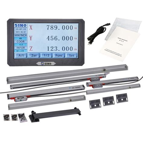 New Sino Sds S Axis Lcd Touch Screen Digital Readout Dro Kit Ka