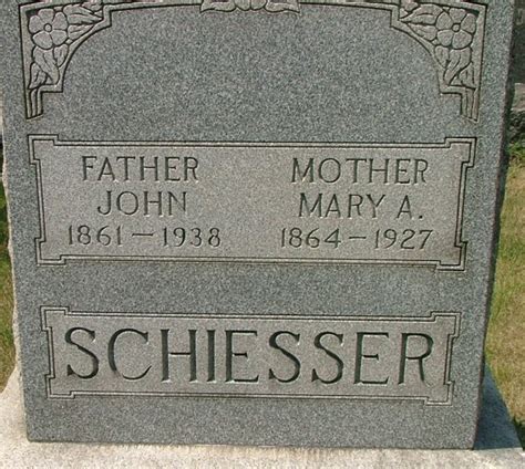 John Schiesser 1861 1938 Find A Grave Memorial