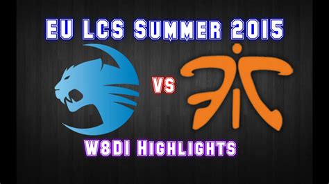 Roccat Vs Fnatic Highlights Eu Lcs Summer W D League Of