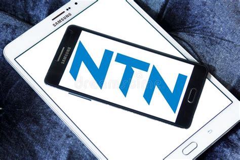NTN Corporation logo editorial stock photo. Image of motto - 121280843