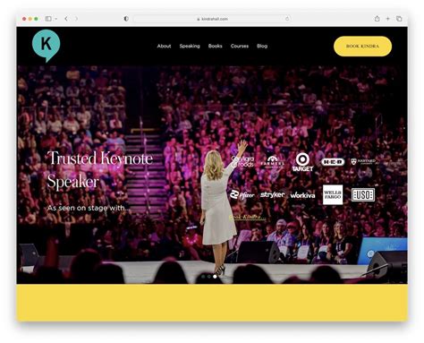 Best Public Speaker Websites Examples Colorlib