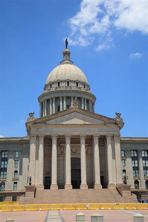 Oklahoma State Capitol Building Photograph by Frank Romeo - Pixels