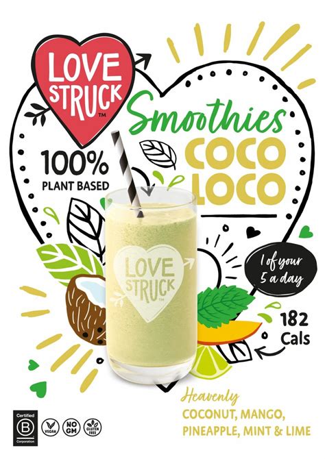 Love Struck Coco Loco Smoothie Consort Frozen Foods