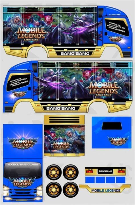 Pola Stiker Mobilan Mobile Legends Truk Oleng Lazada Indonesia