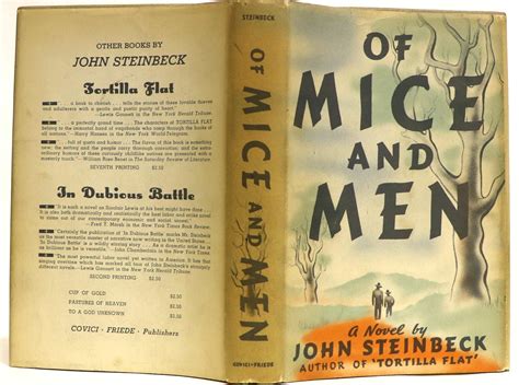 Of Mice And Men Original Book Cover