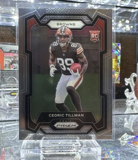 2023 PANINI PRIZM 321 CEDRIC TILLMAN ROOKIE PRIZM BASE CLEVELAND