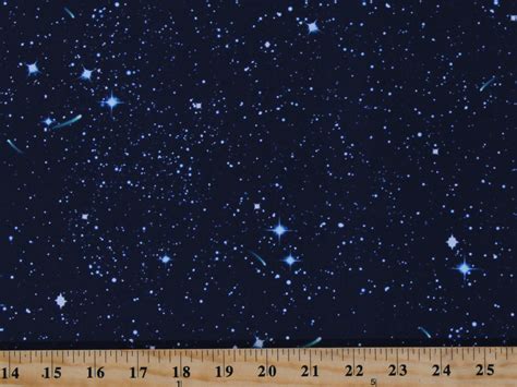 Cotton Stars Constellations Universe Solar System Landscapes Blue