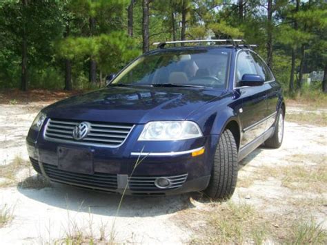 Find Used 2001 Volkswagen Passat Glx 2 8 30 Valve V6 Indigo Blue Pearl 2001 In Fayetteville