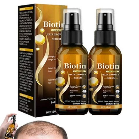 Biotin Hair Growth Spray Biotin Thickening Serum Biotin Hair Regrowth Spray Biotin Hair