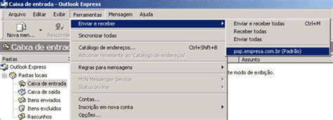 Configurando Outlook Express Ou Central De Ajuda Weezy