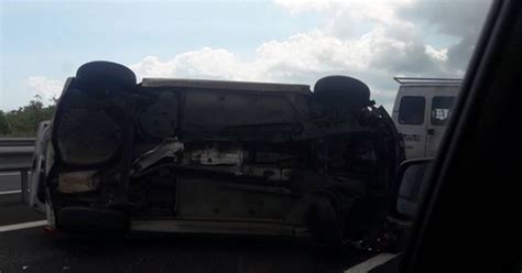 Accident Sur La Route Des Tamarins Plus De Peur Que De Mal