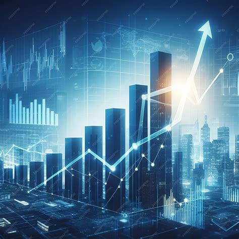 Premium Photo | Stock market data infographic