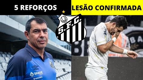 Refor Os Ser O Contratados Giuliano Tem Les O Confirmada Santos