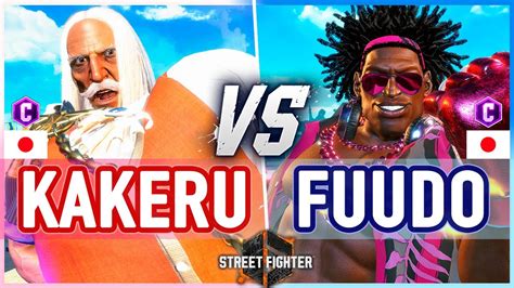 Sf6 🔥 Kakeru Jp Vs Fuudo Dee Jay 🔥 Street Fighter 6 Youtube