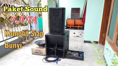 Cek Sound Paket Sound Rumahan Harga Juta Komplit Siap Pakai Youtube