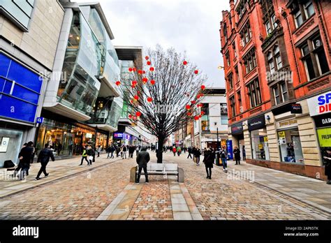 Manchester city centre Stock Photo - Alamy