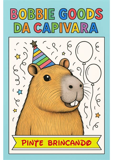 Desenho Bobbie Goods Capivara
