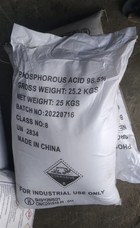 Phosphorus Acid Crystals Kg Bag At Rs Kg In Mumbai Id