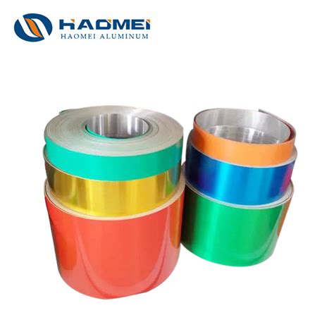 Color Coated Aluminium Foil For Container Haomei Aluminum