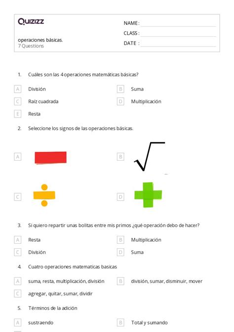 Adici N Repetida Hojas De Trabajo Para Grado En Quizizz Gratis