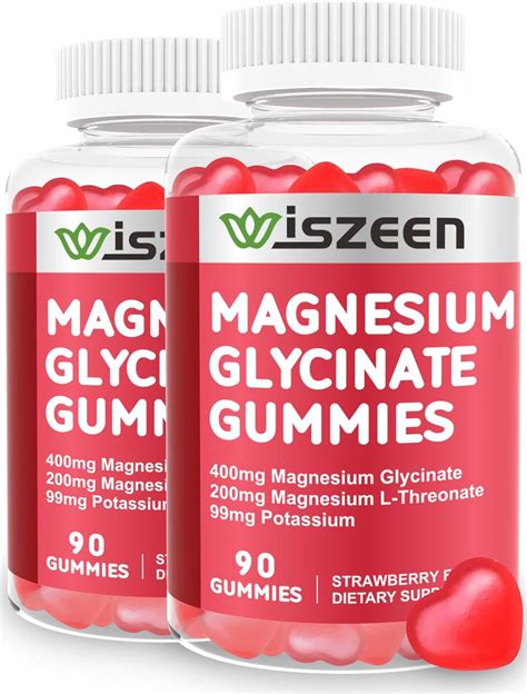 Amazon Magnesium Glycinate Gummies Mg With L Threonate Mg