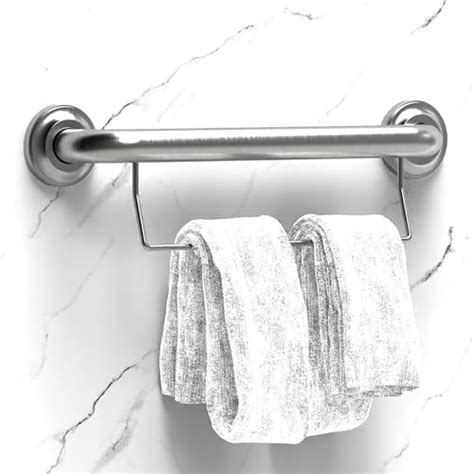 Amazon AquaChase ADA Compliant Grab Bar With Toilet Paper Holder