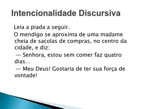 O Que Intencionalidade Discursiva Librain