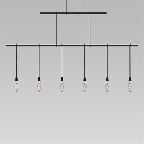 Suspenders Tier Linear LED Pendant LightBar Mounted Aimable Cylinders