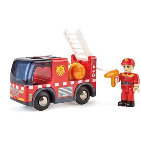 FIRE TRUCK WITH SIREN - THE TOY STORE