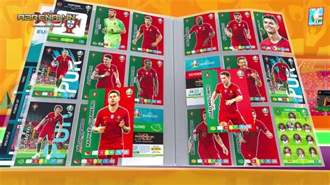 THE UEFA EURO 2020 OFFICIAL ADRENALYN XL TRADING CARDS COLLECTION BY