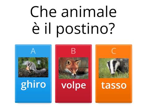 Lettere Nel Bosco Quiz